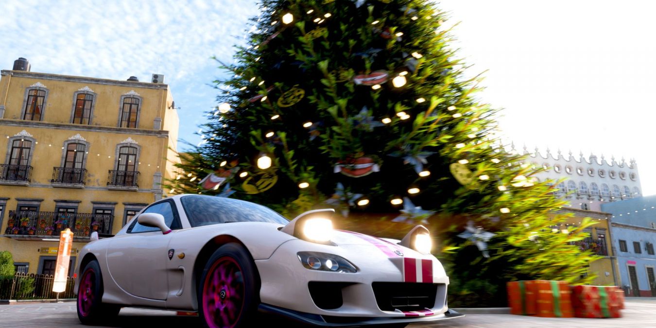 Где найти гигантскую рождественскую ёлку в Forza Horizon 5 Где найти гигантскую рождественскую ёлку в Forza Horizon 5