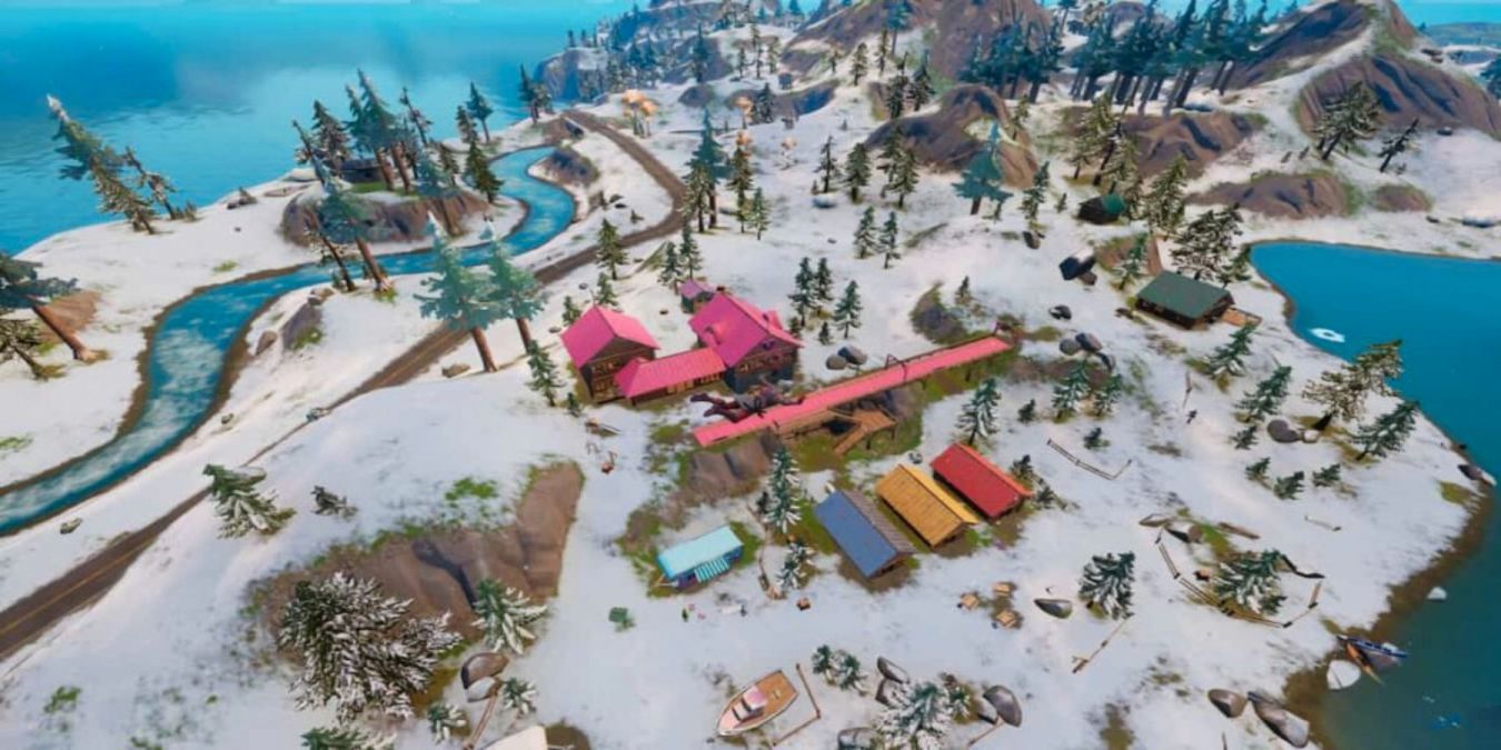 Преодолейте расстояние с заледеневшими ногами в 3 главе Fortnite