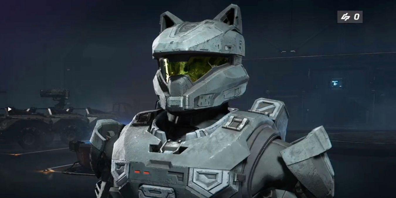 Как получить шлем с кошачьими ушами в Halo Infinite