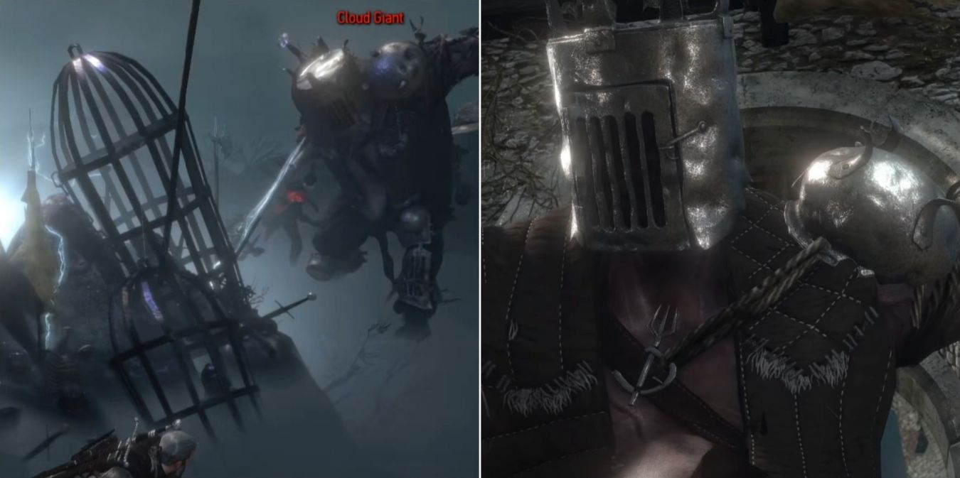 Облачный великан в The Witcher 3: как победить Облачный великан в The Witcher 3: как победить