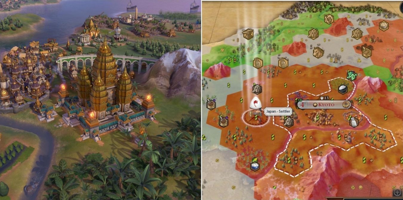 На каком расстоянии друг от друга должны находиться города в Civilization VI На каком расстоянии друг от друга должны находиться города в Civilization VI