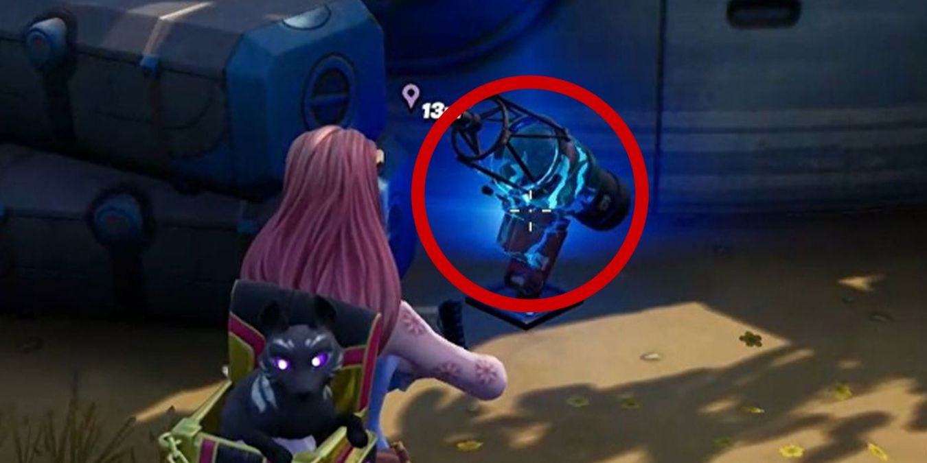 Как найти и уничтожить части телескопа в Fortnite