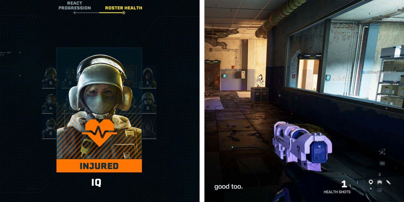 Как лечить операторов в Rainbow Six: Extraction