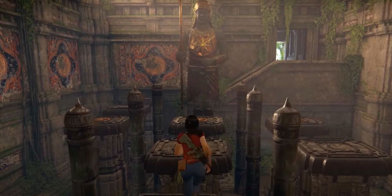 Испытания в Крепости топора в Uncharted: The Lost Legacy: как пройти по плитам Испытания в Крепости топора в Uncharted: The Lost Legacy: как пройти по плитам