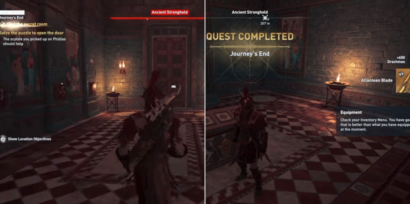 Головоломка «Конец путешествия» в Assassin’s Creed: Odyssey: как решить