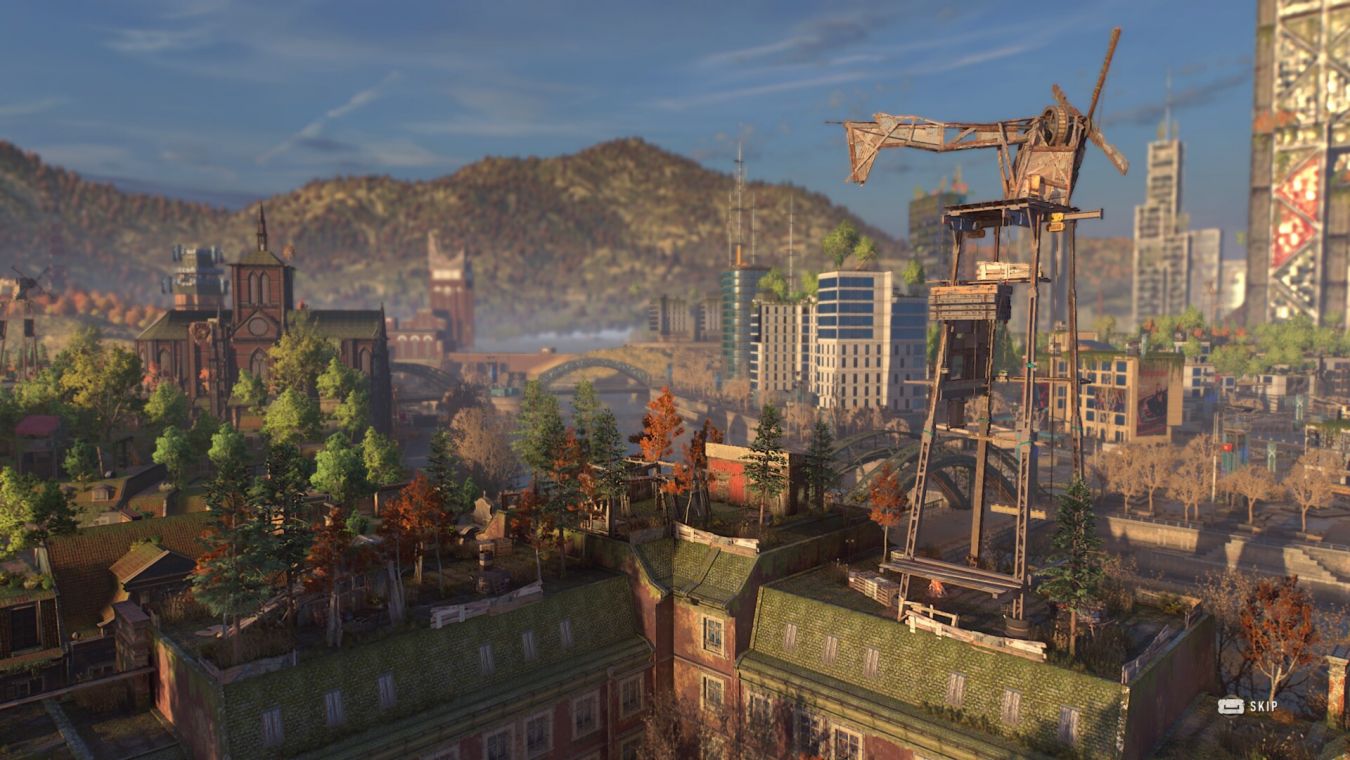 Головоломки с паркуром на ветряках в Dying Light 2: как активировать ветряки Головоломки с паркуром на ветряках в Dying Light 2: как активировать ветряки