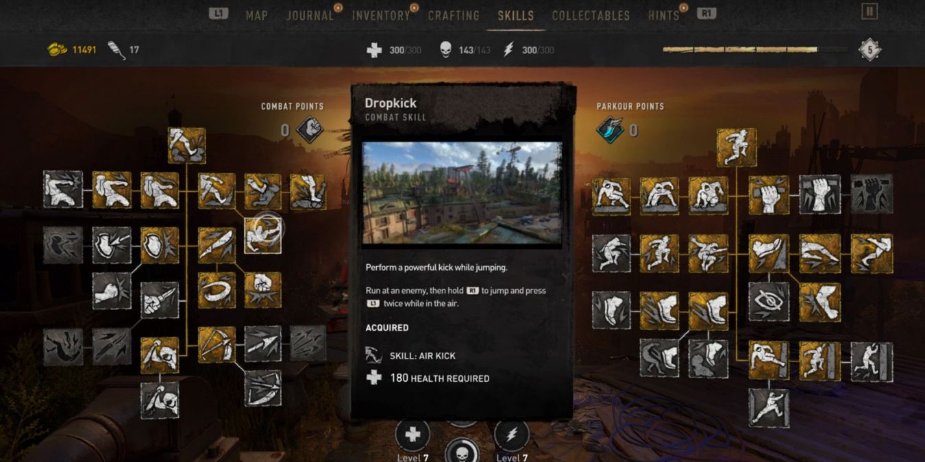 Навык «Удар ногой» в Dying Light 2: как разблокировать