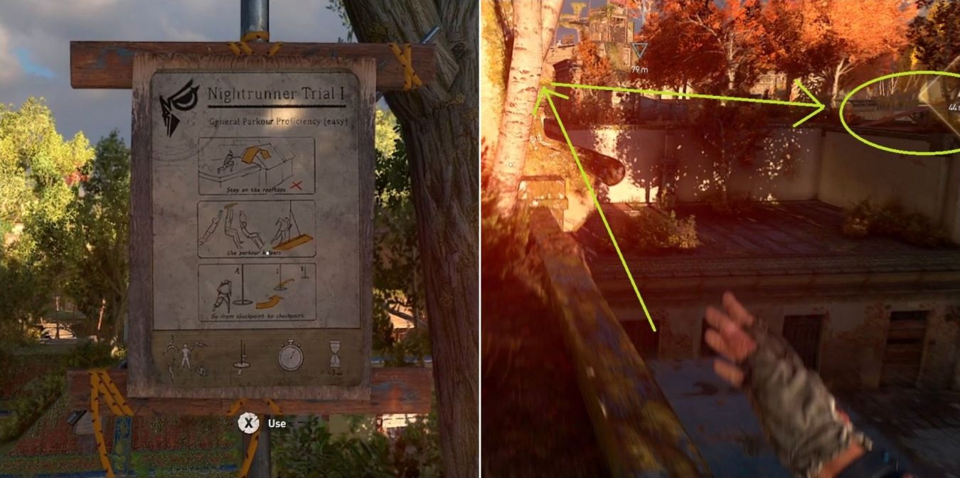 Как получить золото в испытании Ночного бегуна I в Dying Light 2
