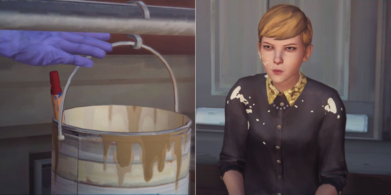 Как уронить ведро с краской на Викторию в Life is Strange