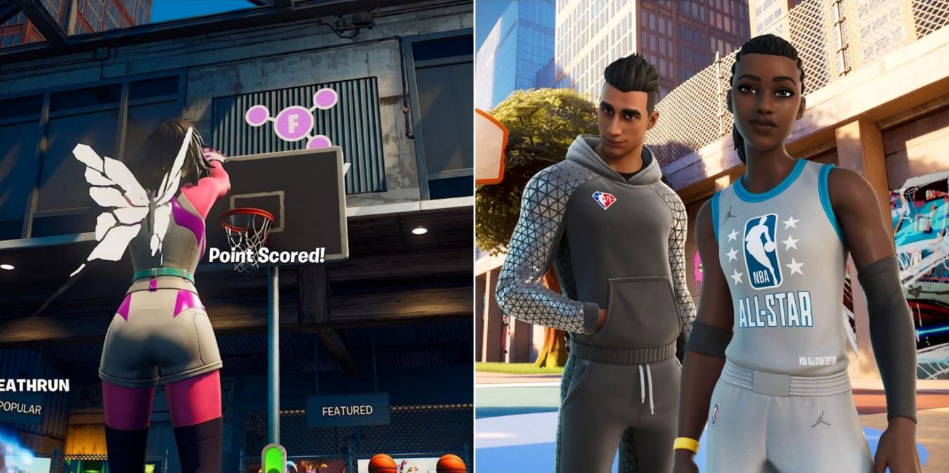 Как выполнить испытания центра NBA 75 ALL-STAR в Fortnite