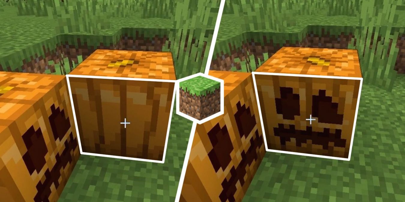 Как вырезать тыквы в Minecraft Как вырезать тыквы в Minecraft