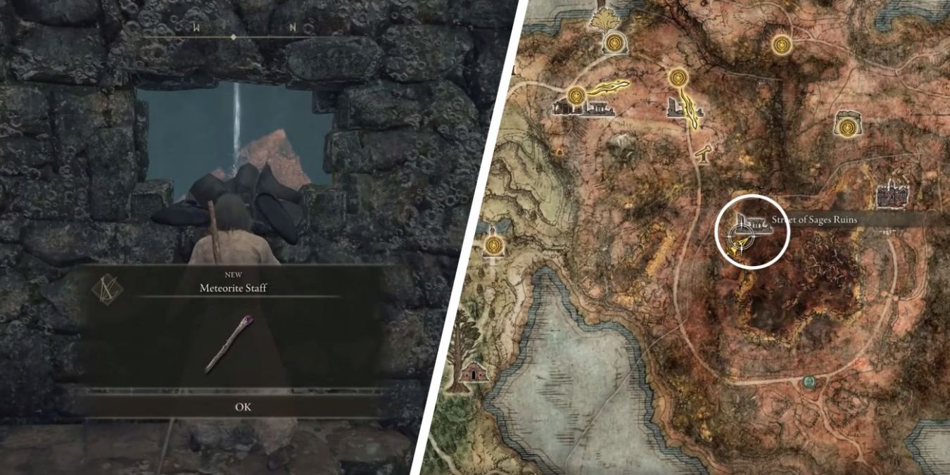 Метеоритный посох в Elden Ring: где найти