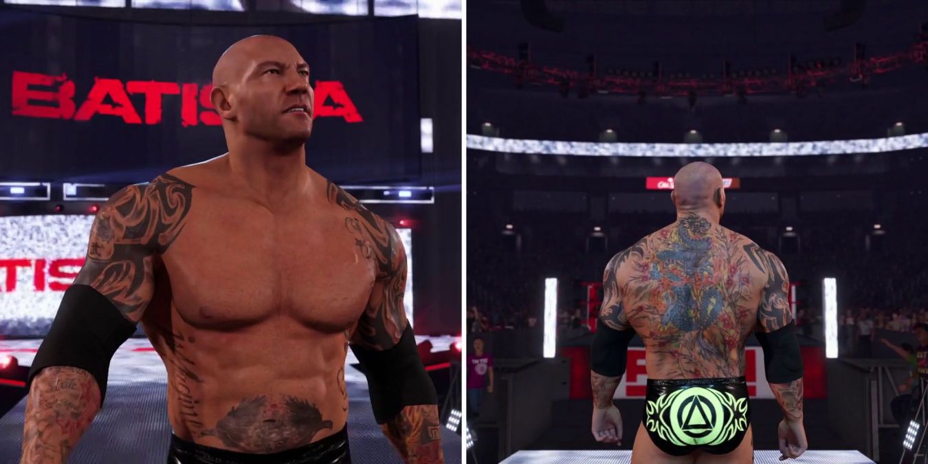 Как разблокировать Батисту в WWE 2K22