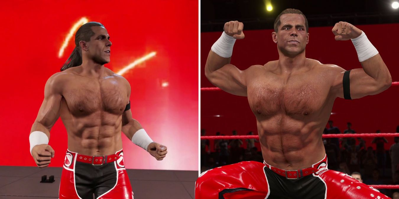Как открыть Шона Майклза в режиме демонстрации в WWE 2K22
