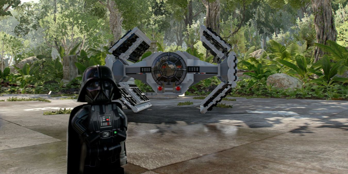 TIE/x1 Дарта Вейдера в LEGO Star Wars: The Skywalker Saga: как открыть
