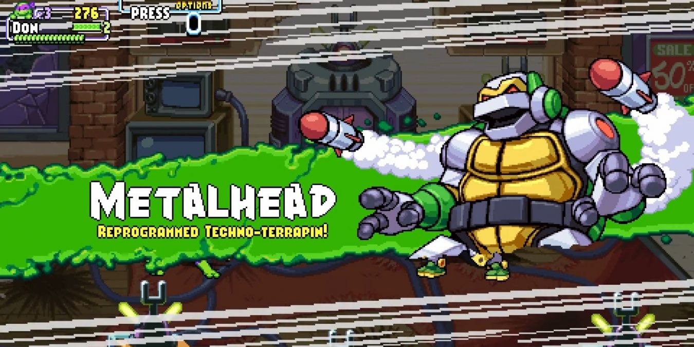 Железная голова в TMNT: Shredder’s Revenge: как победить