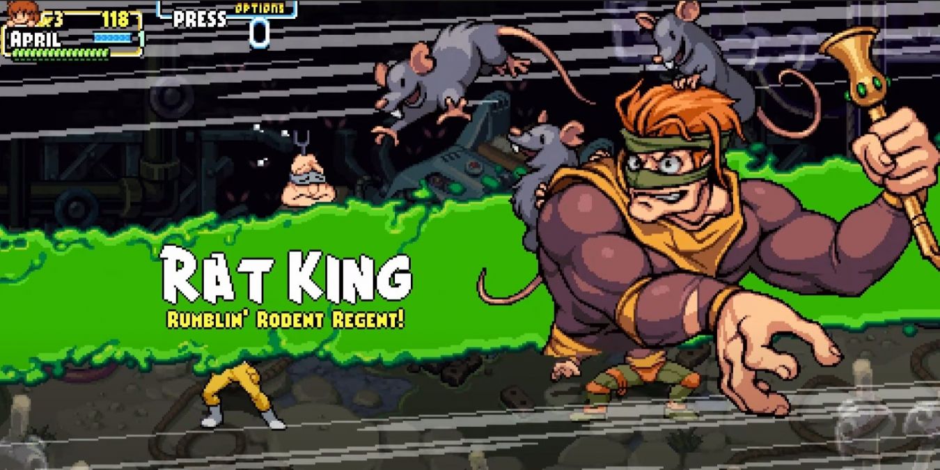 Крысиный Король в TMNT: Shredder’s Revenge: как победить