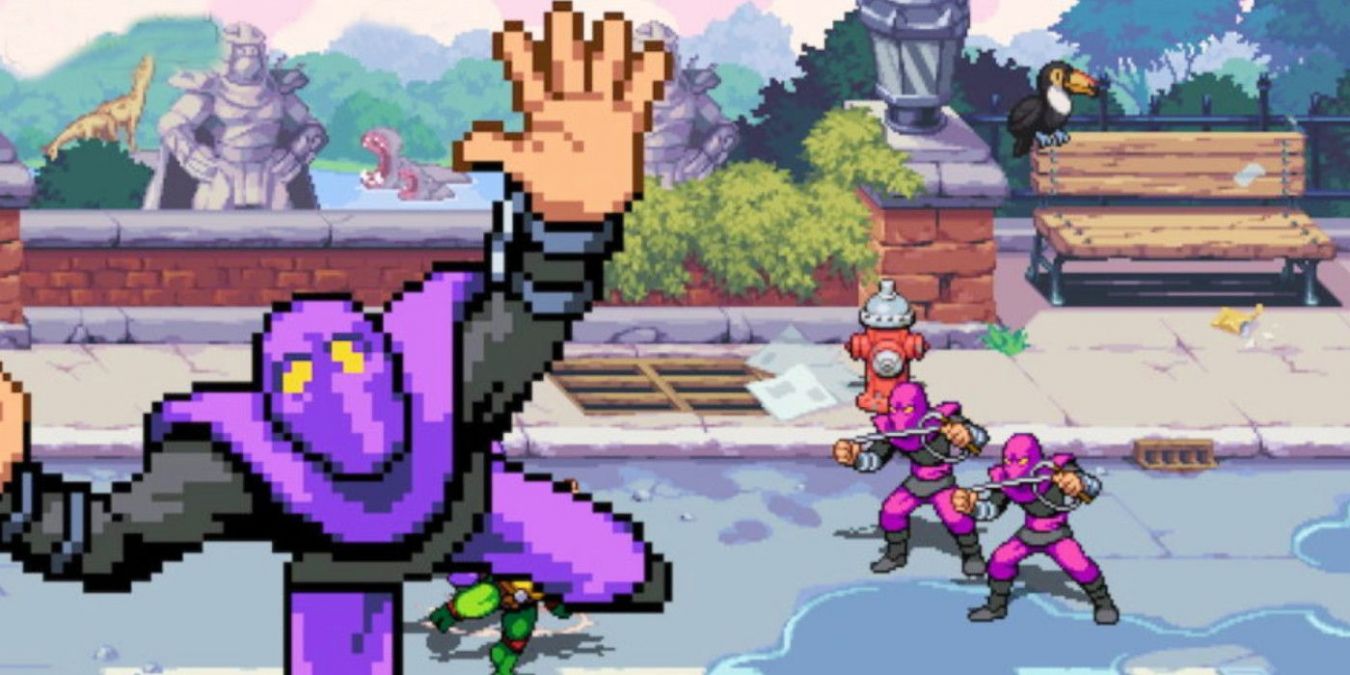 Как делать броски в TMNT: Shredder’s Revenge