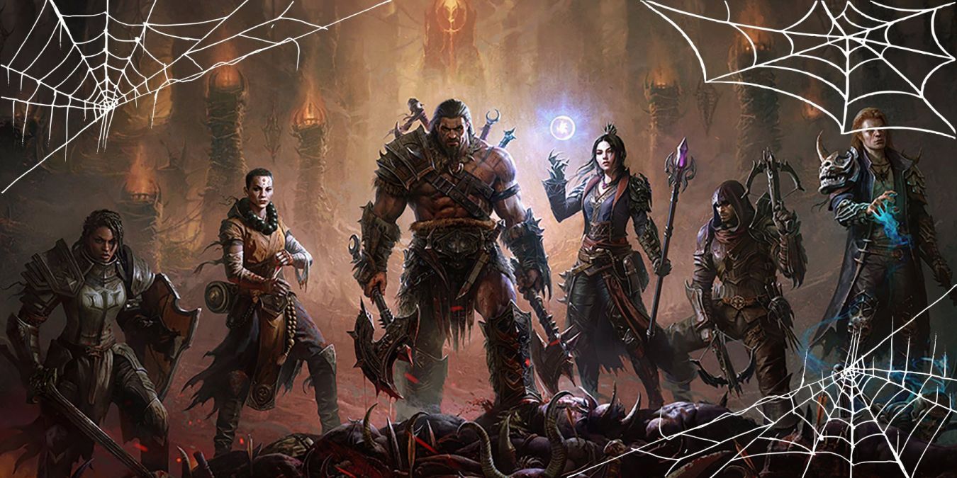 Как убрать паутину в Diablo Immortal