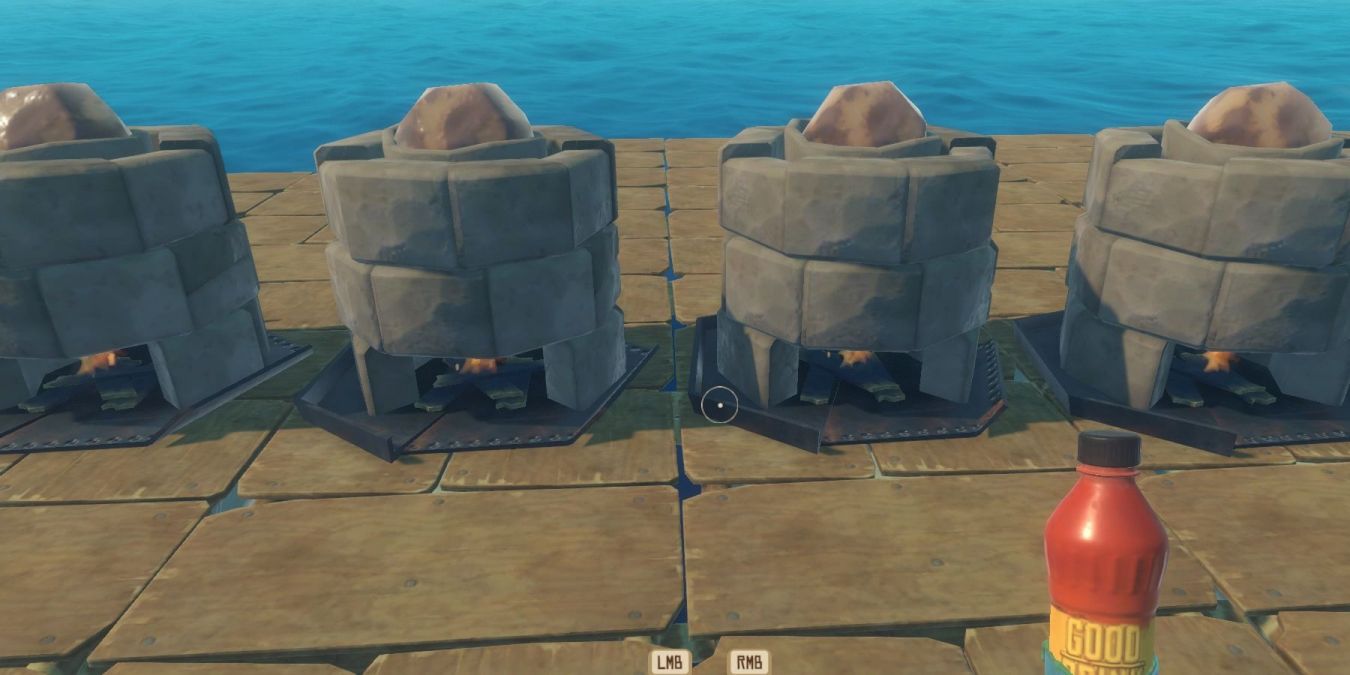 Железная и медная руда в Raft: как сделать и где использовать