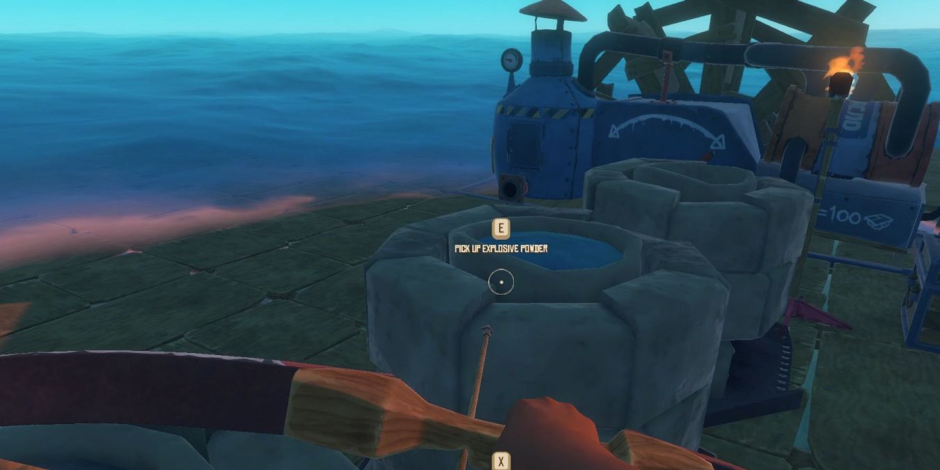 Взрывчатый порошок в Raft: как сделать