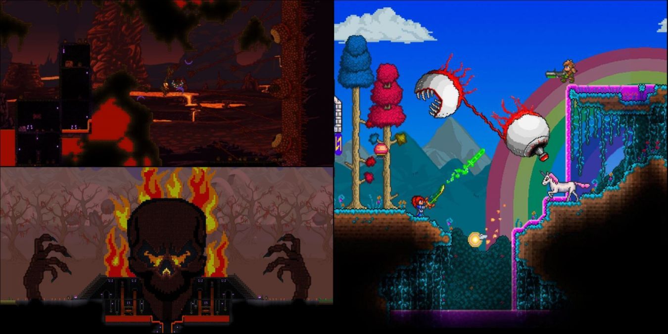 Как открыть сложный режим в Terraria