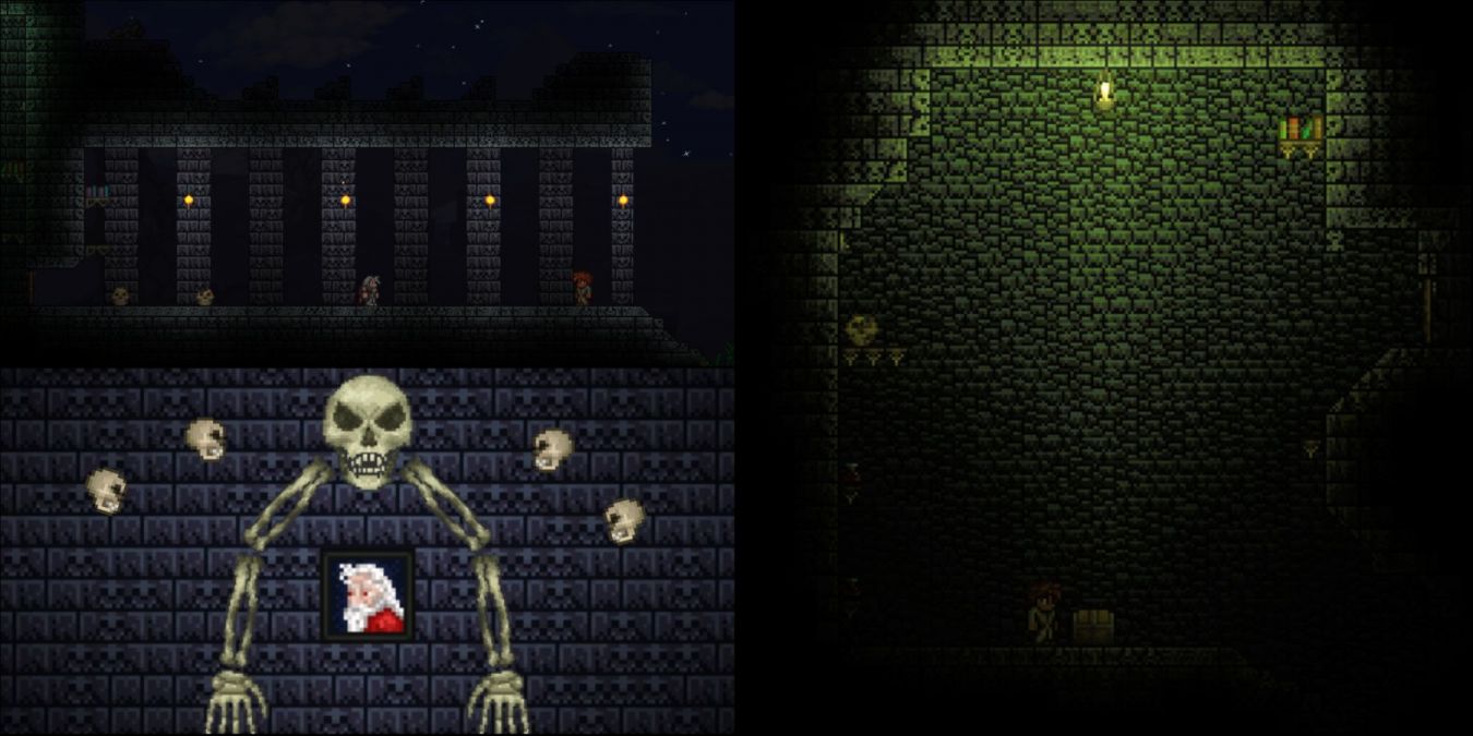 Как попасть в подземелье в Terraria
