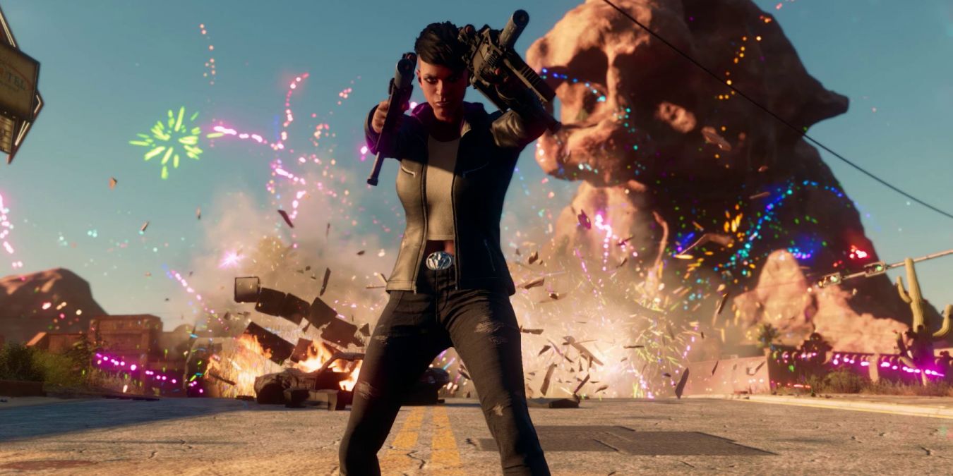 Как пользоваться двойным оружием в Saints Row (2022)