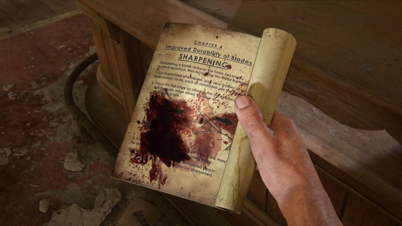 Все справочники в The Last of Us: Part 1: где найти
