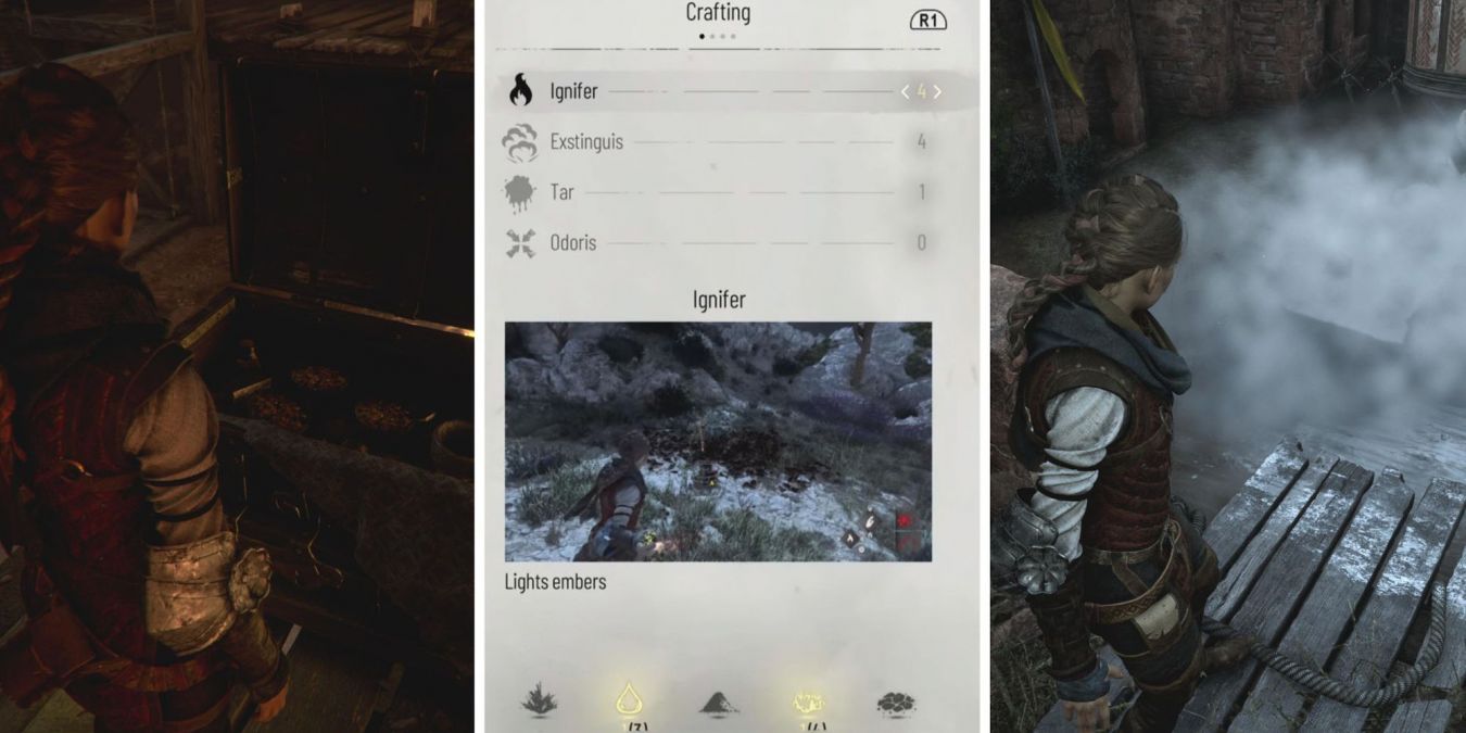 Как крафтить в A Plague Tale: Requiem