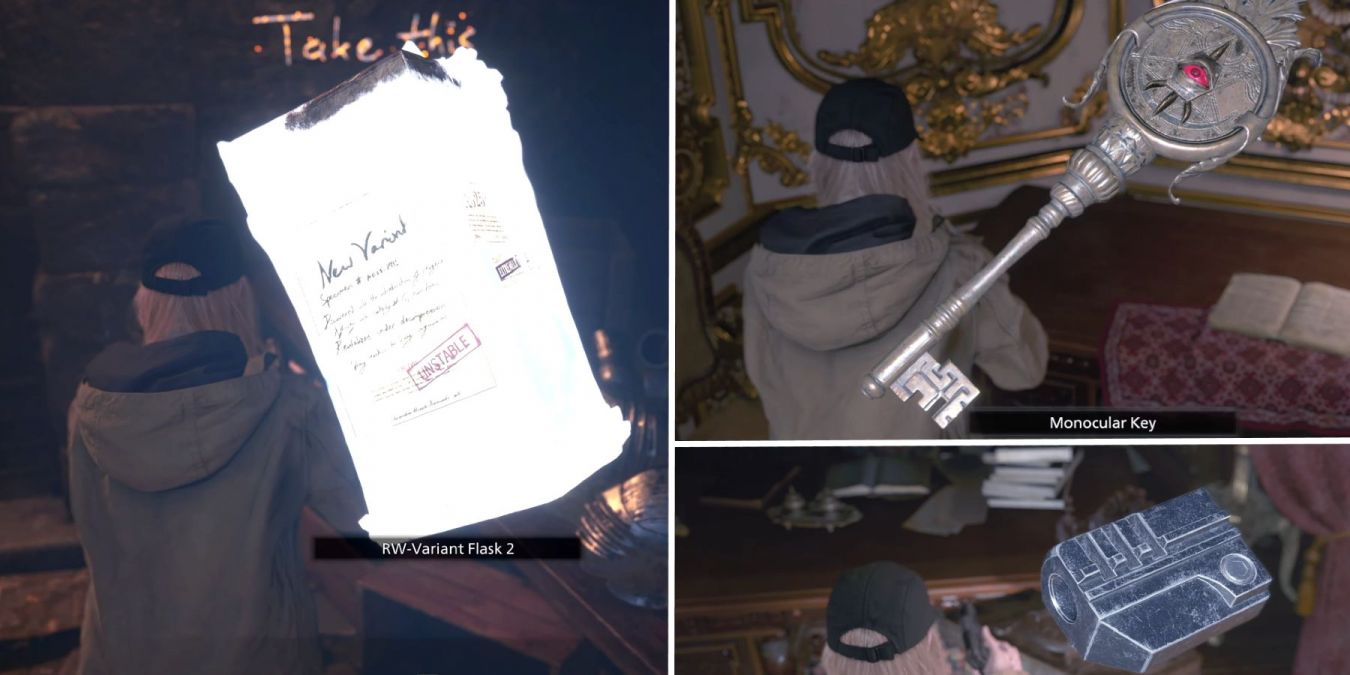 Колба с РУ-вариантом 2 и Одноглазый ключ в Resident Evil: Village: Shadows of Rose: где найти