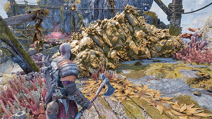 Как разрушить заграждения из желтых кристаллов в God of War: Ragnarok Как разрушить заграждения из желтых кристаллов в God of War: Ragnarok