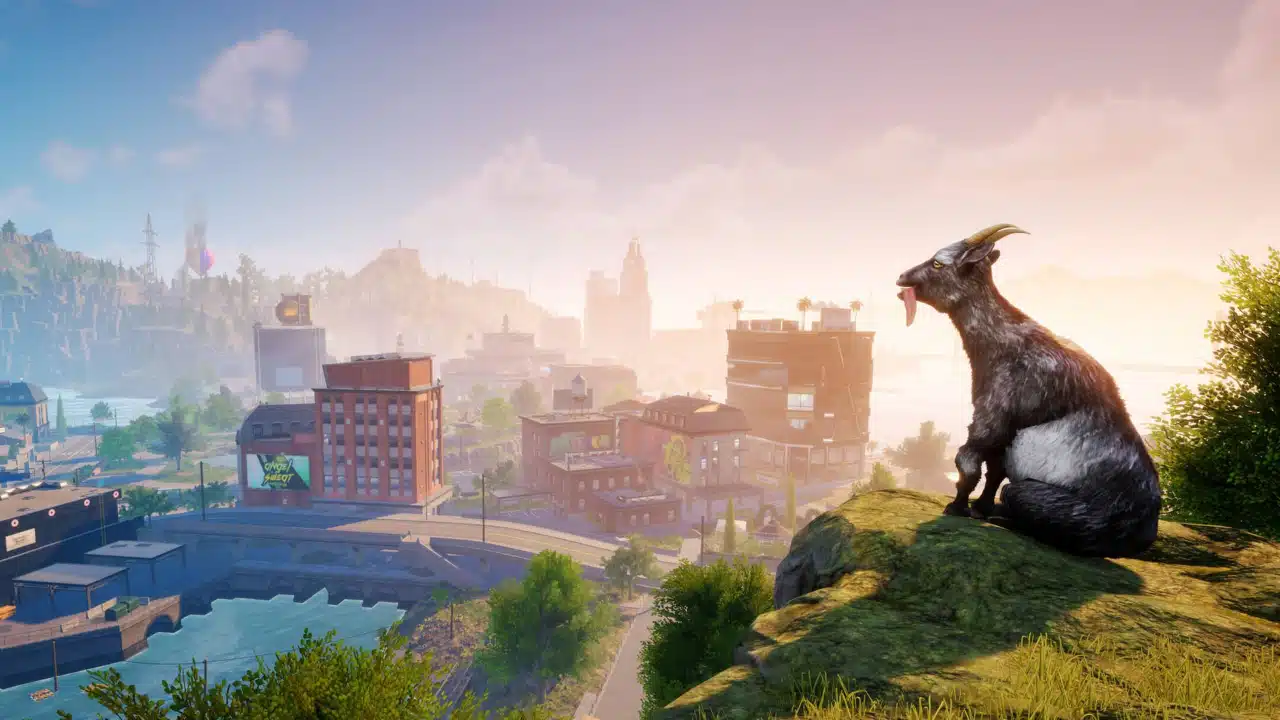 Как открыть комнату с порталом в Goat Simulator 3