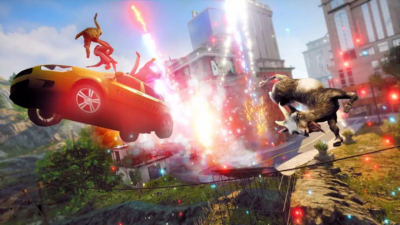 Как делать сальто назад и вперед в Goat Simulator 3