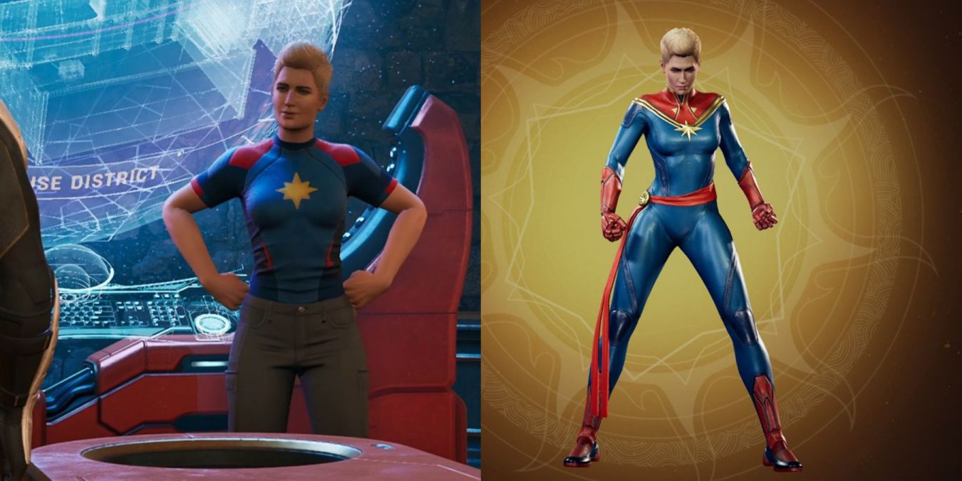 Капитан Марвел в Marvel’s Midnight Suns: как открыть