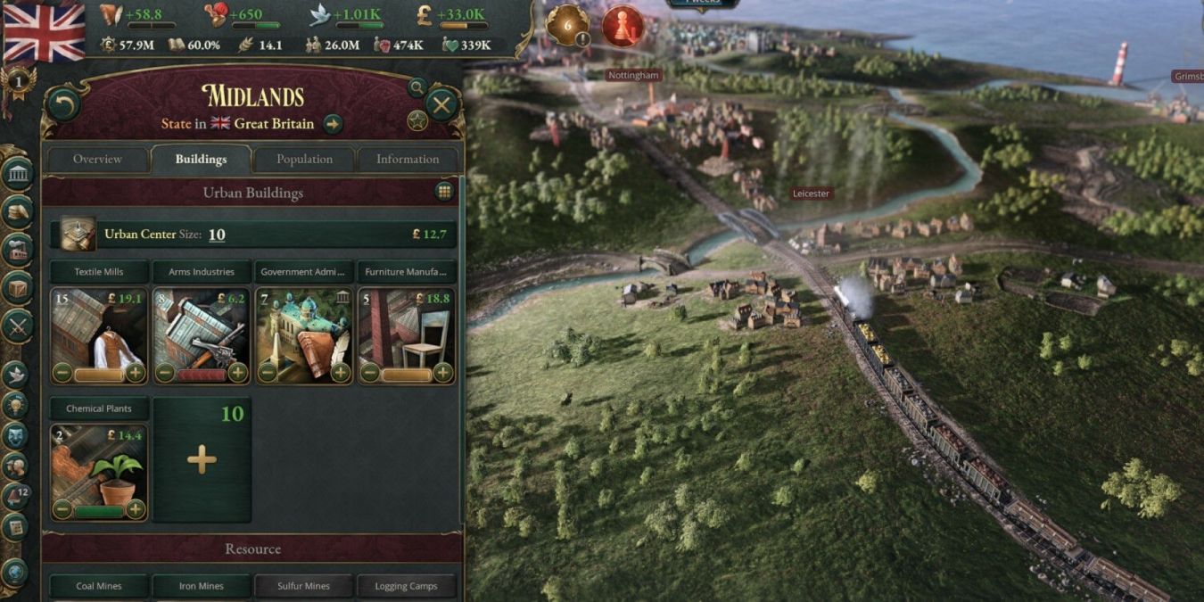 Как построить заводы в Victoria 3