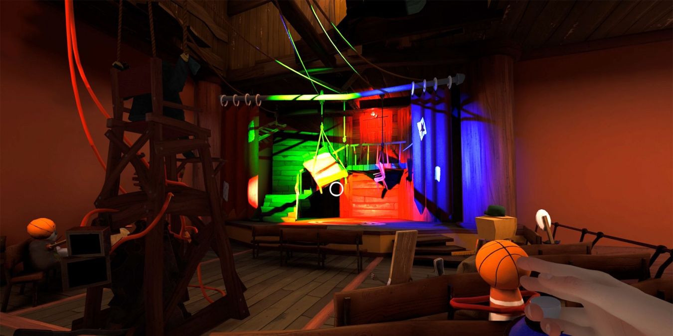 Головоломка со Светильниками в театре в Hello Neighbor 2: как решить