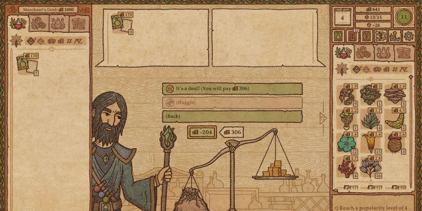 Как освоить торговлю в Potion Craft: Alchemist Simulator