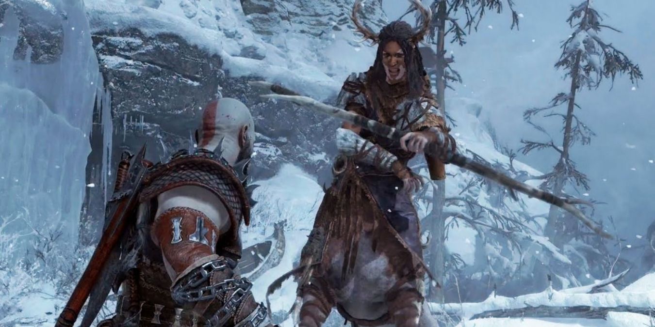 Охотница в God of War: Ragnarok: как победить