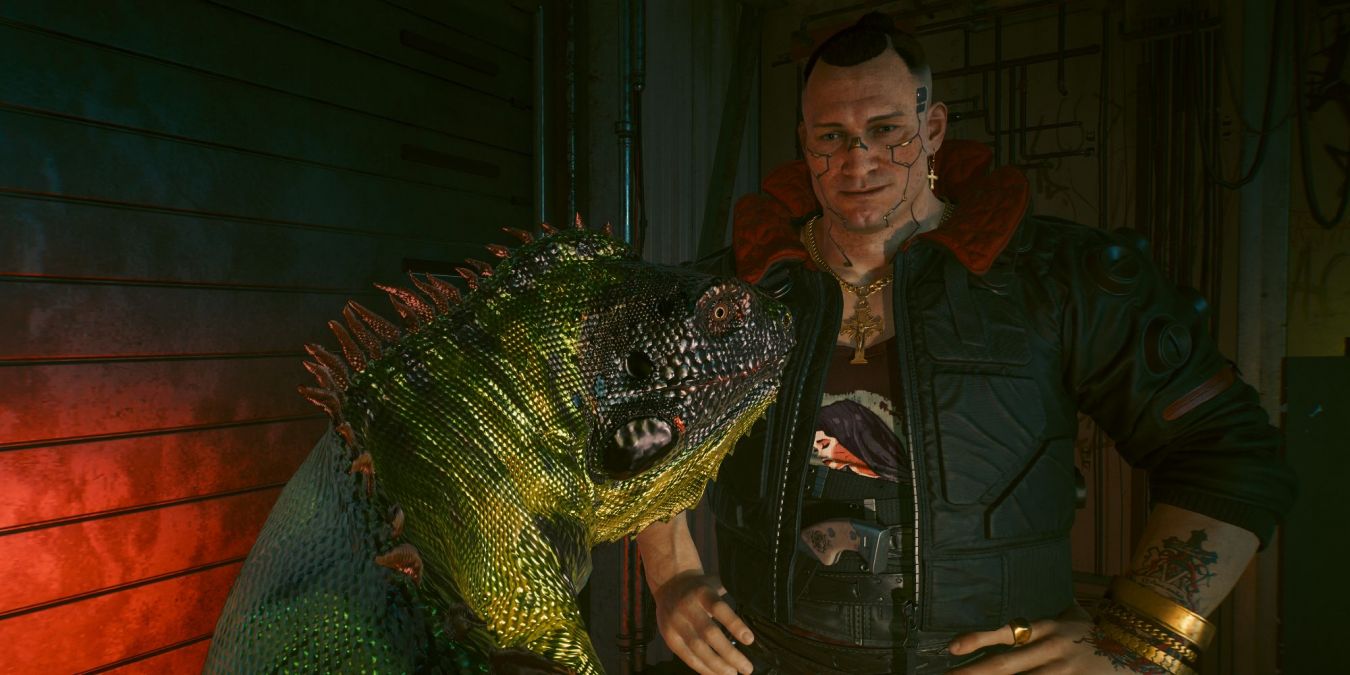 Как завести игуану в Cyberpunk 2077