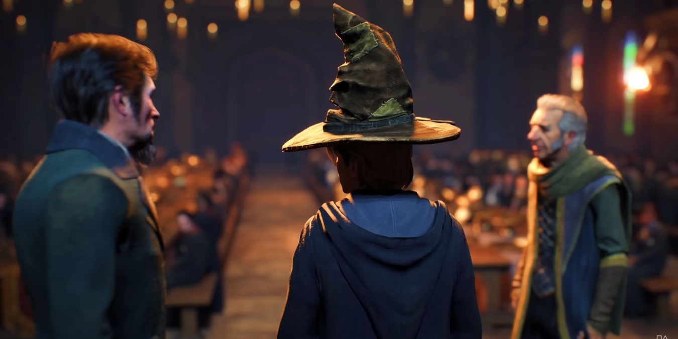 Как использовать распределяющую шляпу в Hogwarts Legacy