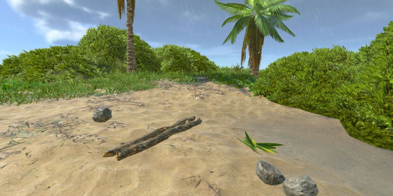 Как сложить предметы в кучу в Stranded Deep