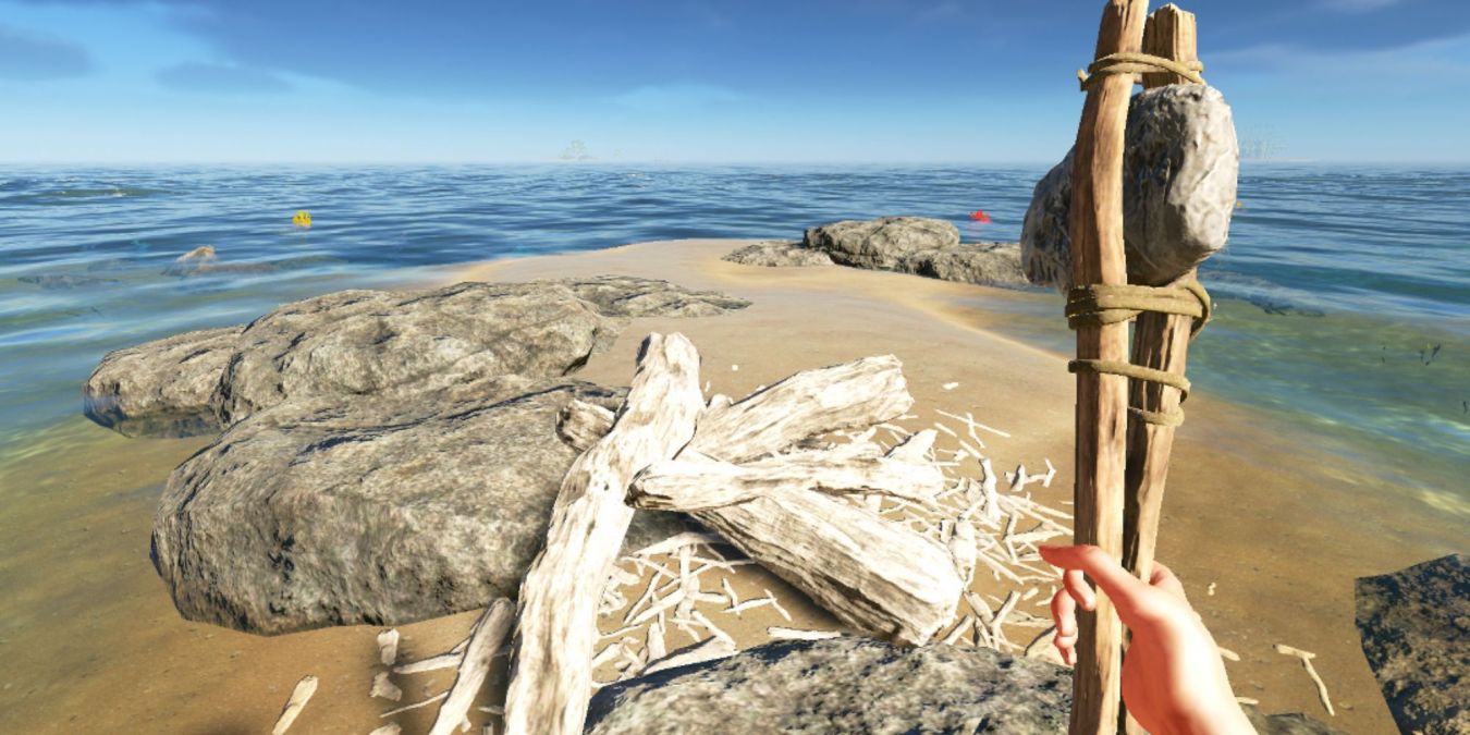 Где взять древесину в Stranded Deep