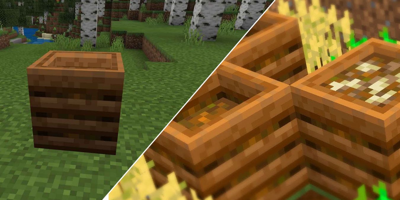 Как использовать компостеры в Minecraft Как использовать компостеры в Minecraft