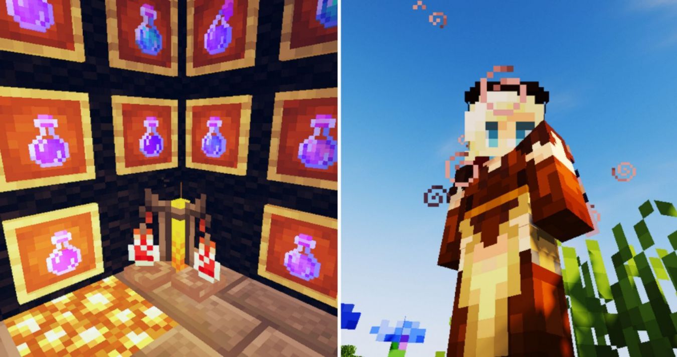 Рецепты всех зелий в Minecraft