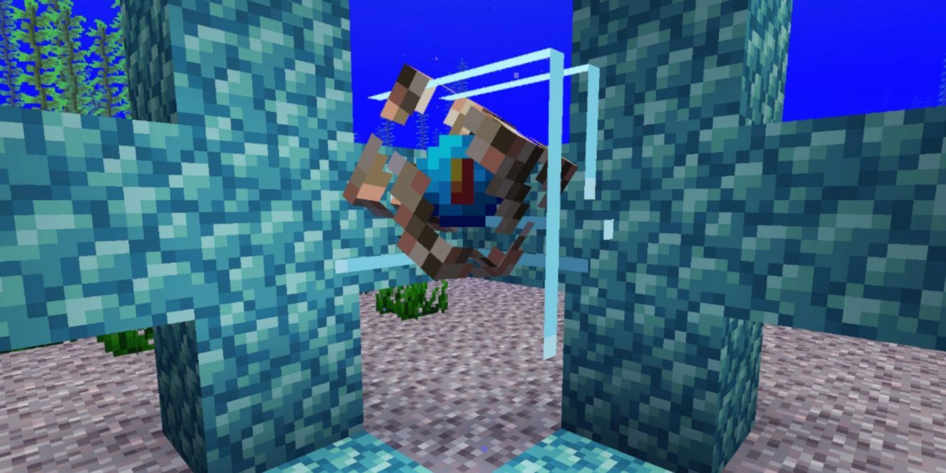 Как построить Морской проводник в Minecraft