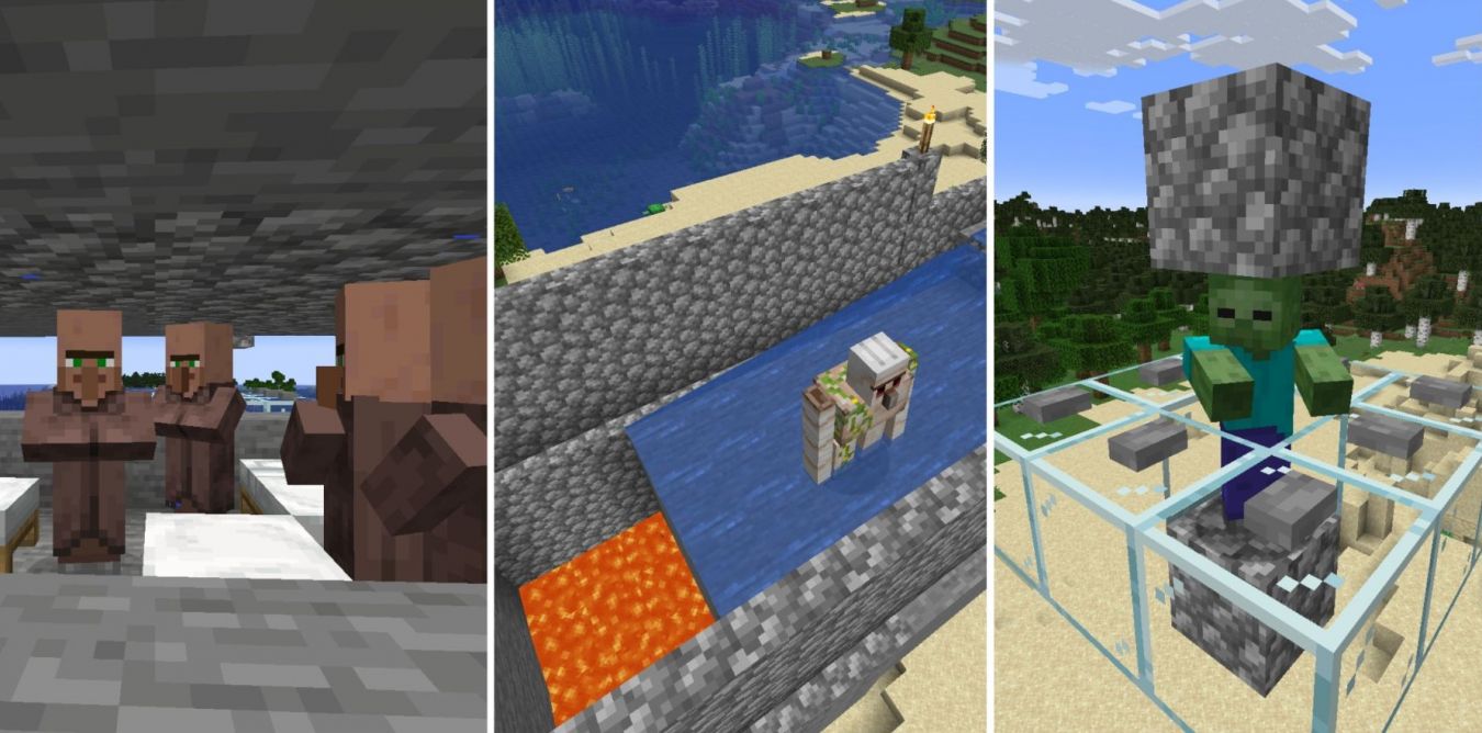 Фарм железа в Minecraft: лучший способ