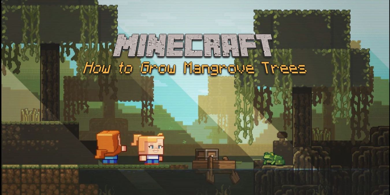 Как вырастить мангровые деревья в Minecraft