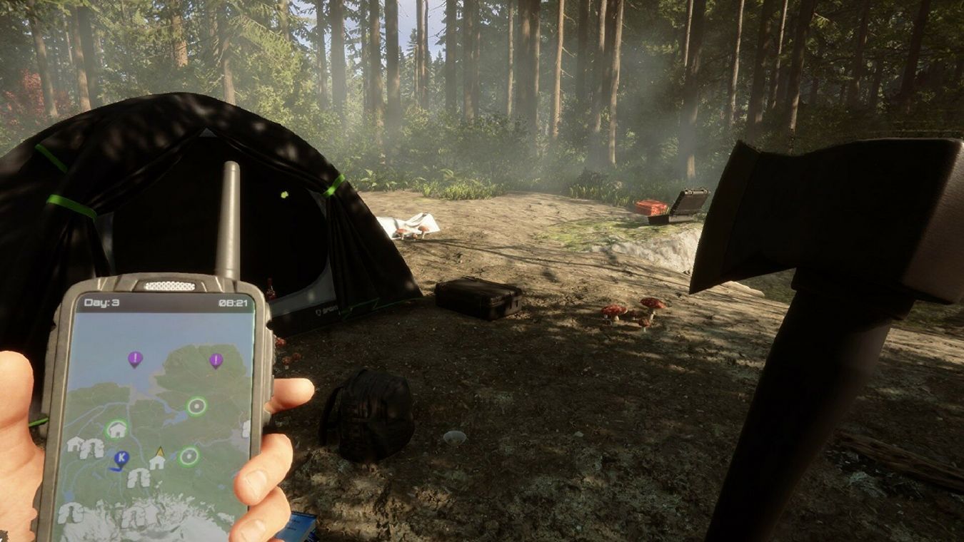 Современный топор в Sons of the Forest: где взять Современный топор в Sons of the Forest: где взять