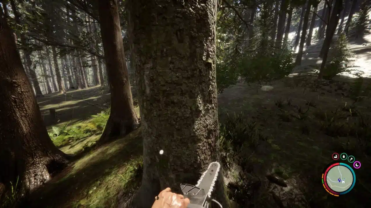 Где взять бензопилу в Sons of the Forest